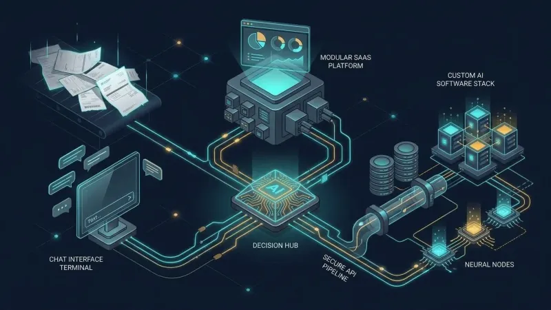 Custom AI Tool vs Off-the-Shelf SaaS vs ChatGPT: How to Decide