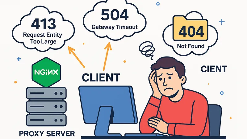 Three Common Nginx Errors Solved: 413, 504, and Static File Handling (Docker Edition)