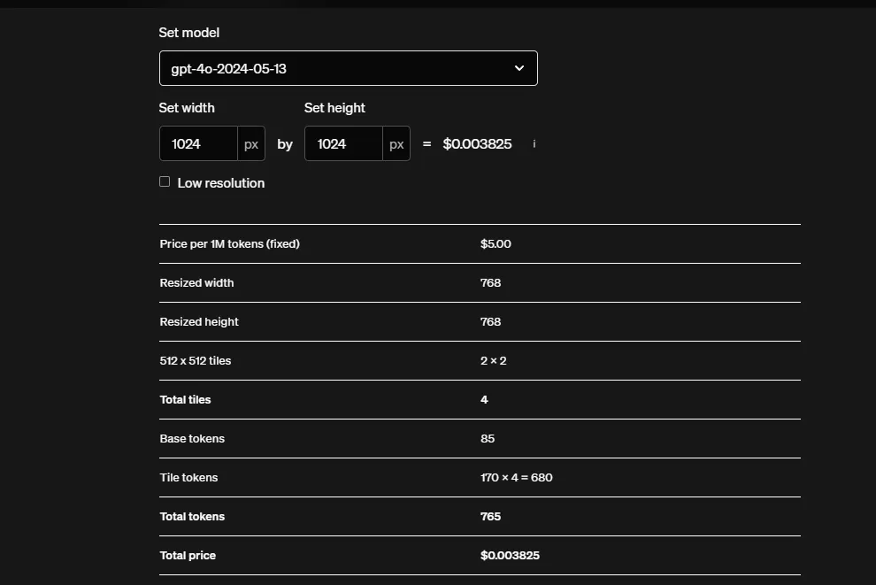 gpt-4o Pricing