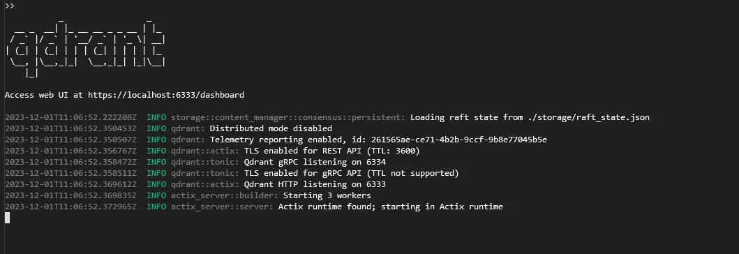 qdrant with rest &amp; grpc